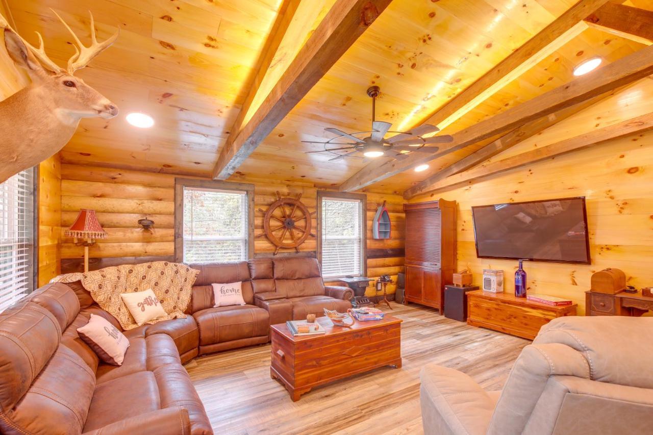 Pet-Friendly Chattanooga Cabin With Hot Tub And Kayaks Exteriör bild